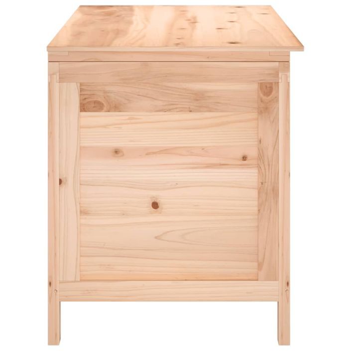 Boîte à coussins d'extérieur 99x50x56,5 cm bois de sapin massif - Photo n°5