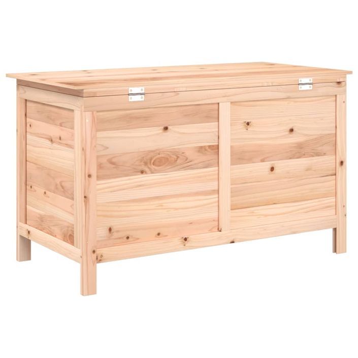 Boîte à coussins d'extérieur 99x50x56,5 cm bois de sapin massif - Photo n°6