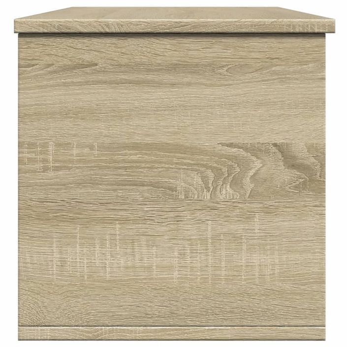 Boîte de rangement chêne sonoma 102x35x35 cm bois d'ingénierie - Photo n°5