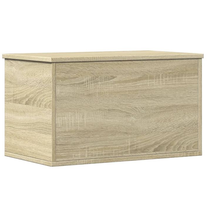 Boîte de rangement chêne sonoma 60x35x35 cm bois d'ingénierie - Photo n°2