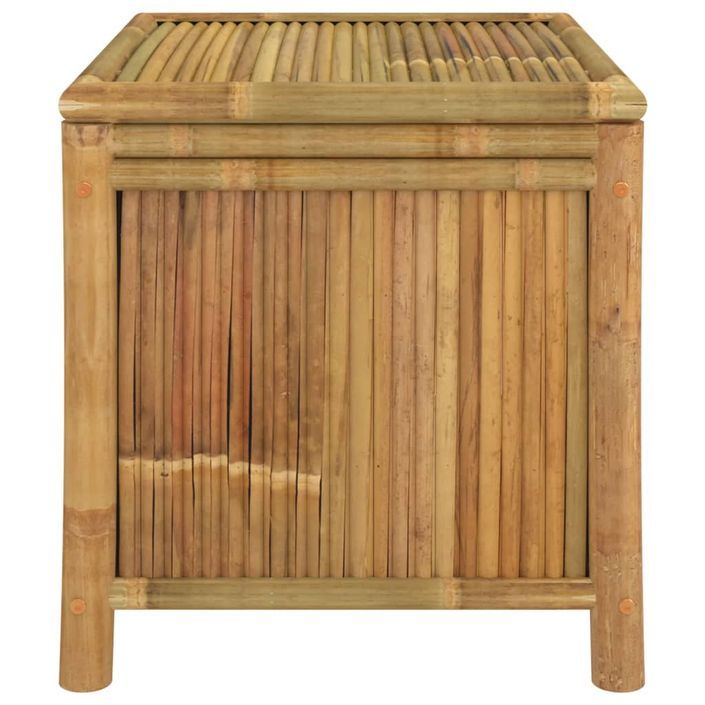 Boîte de rangement de jardin 60x52x55 cm Bambou - Photo n°4