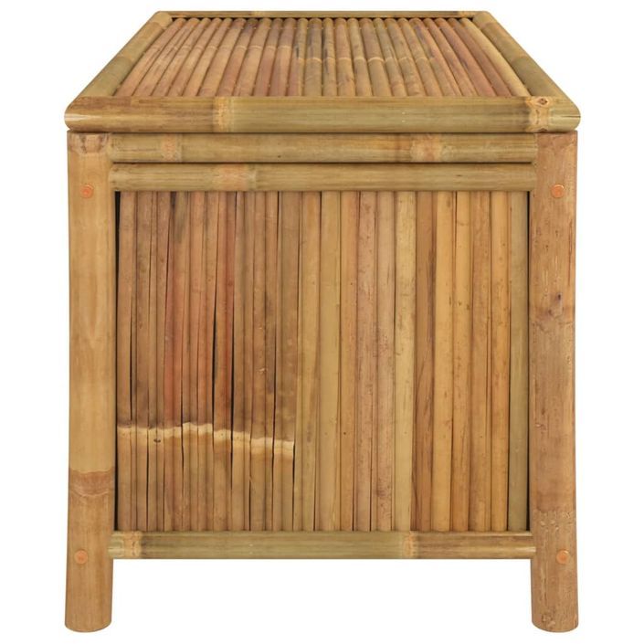 Boîte de rangement de jardin 90x52x55 cm Bambou - Photo n°4