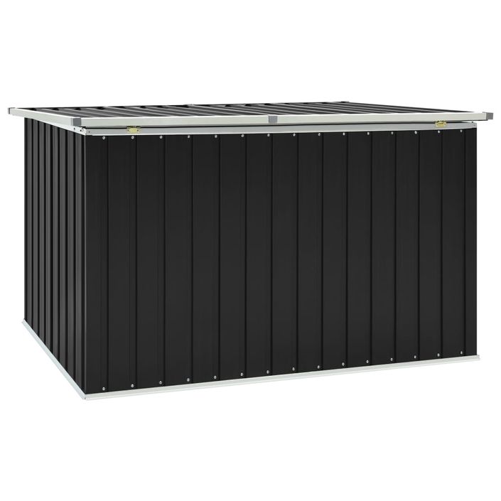 Boîte de rangement de jardin Anthracite 171x99x93 cm - Photo n°2