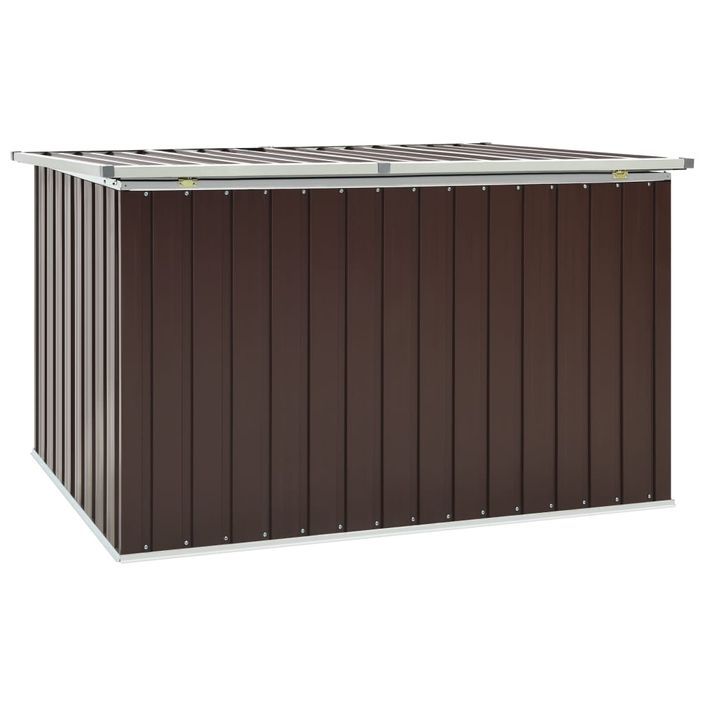 Boîte de rangement de jardin Marron 171x99x93 cm - Photo n°4