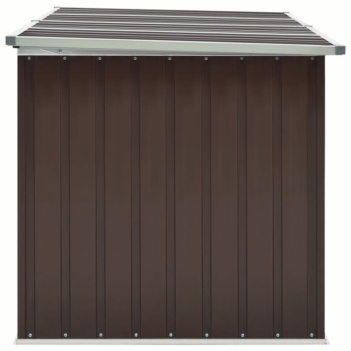 Boîte de rangement de jardin Marron 171x99x93 cm - Photo n°5