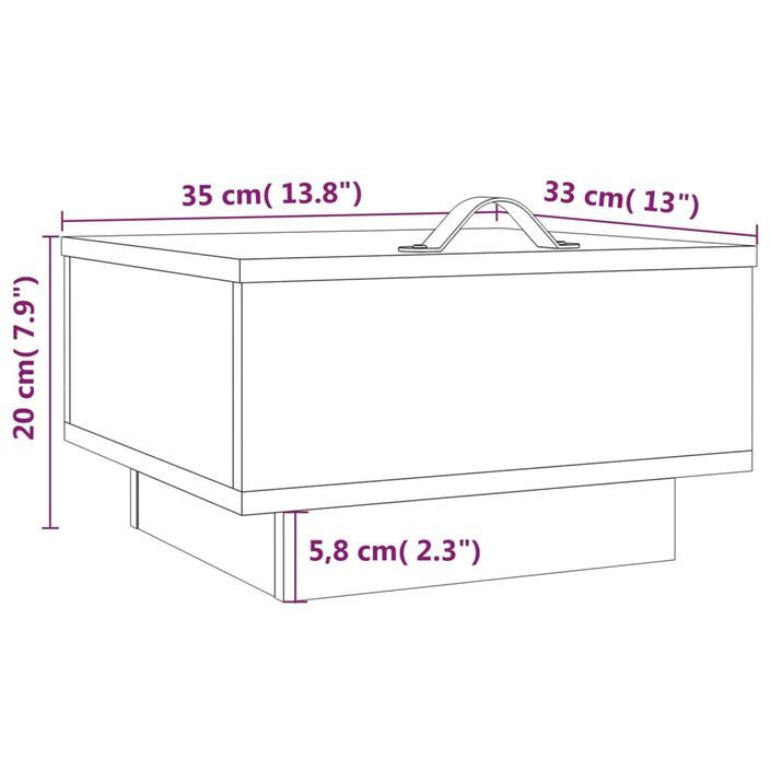 Boîtes de rangement avec couvercles 3 pcs Bois massif de pin - Photo n°12