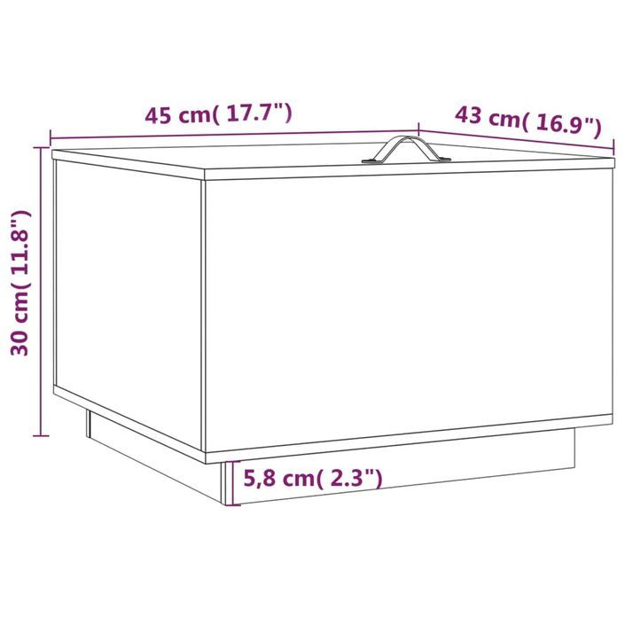 Boîtes de rangement et couvercles 3 pcs Gris Bois massif de pin - Photo n°11