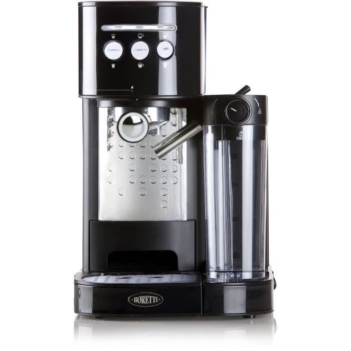 BORETTI B400 Machine a expresso 15 bars - Cappuccino et latté avec mousse de lait - Noir - Photo n°3