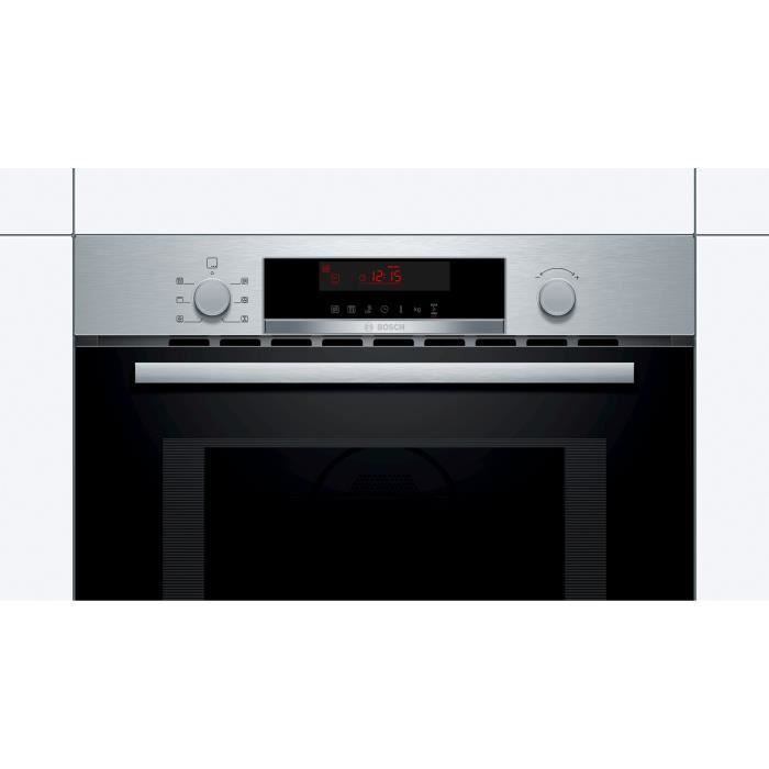 BOSCH CMA583MS0 - Micro-ondes grill inox - 44 L - 900 W - Grill 1750 W - Encastrable - Photo n°2