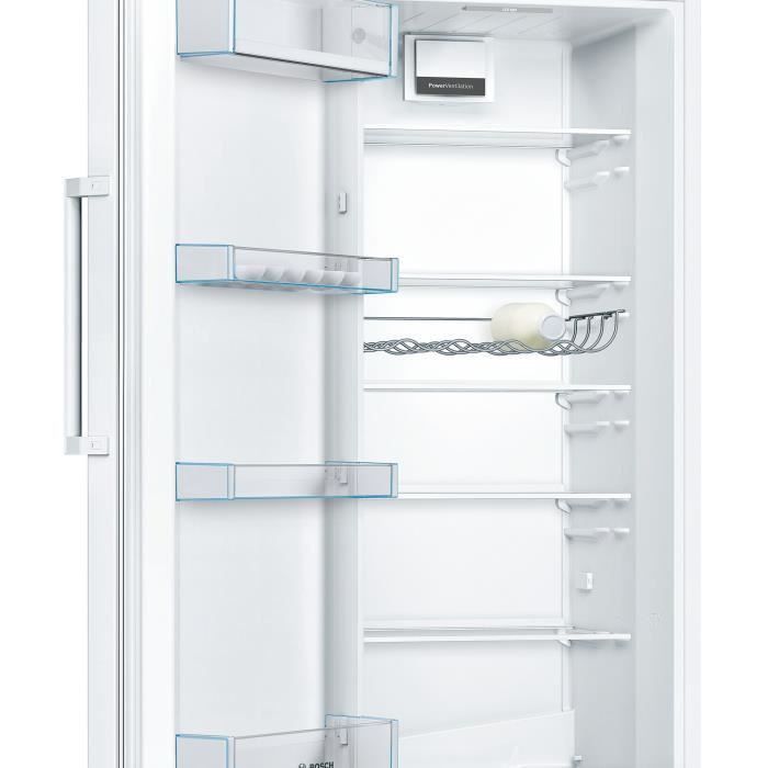 BOSCH - KSV29VWEP - Réfrigérateur - 1 - porte - pose-libre - SER4 - Blanc - Classe - énergie - A++ - Classe - cl - imatique: - SN-T - Photo n°2