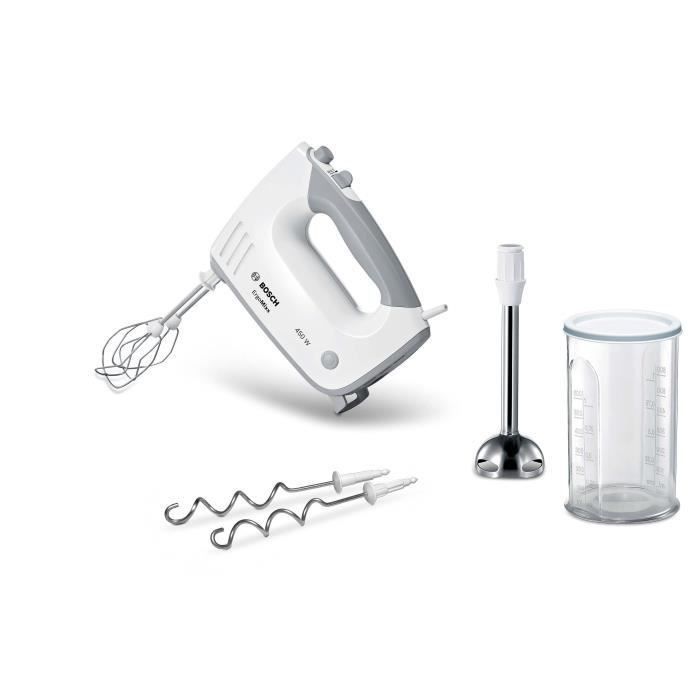 BOSCH MFQ36470 ERGOMIXX Batteur - Blanc/Gris - Photo n°1