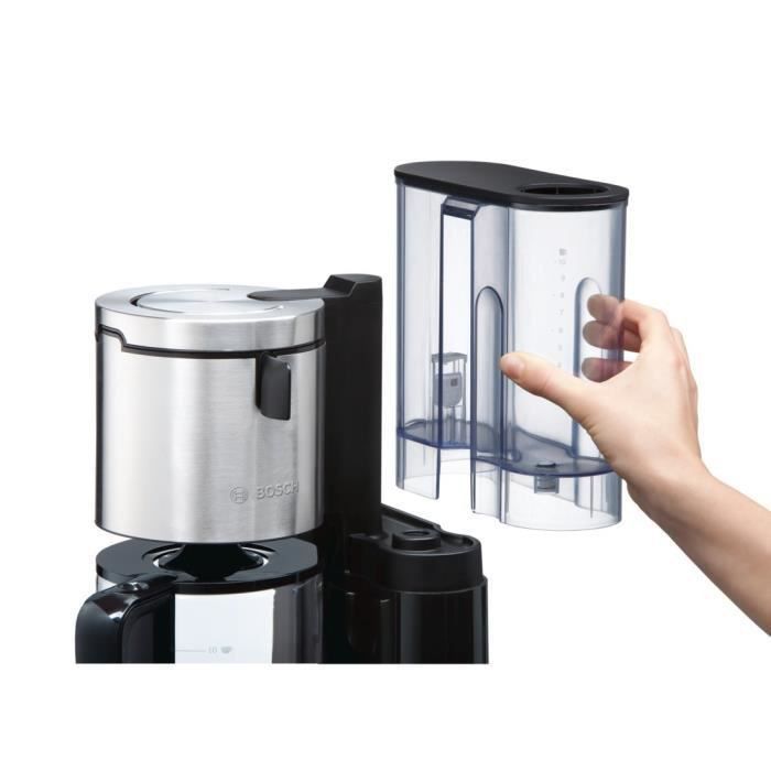 BOSCH TKA8633 Cafetiere filtre programmable Styline - Noir - Photo n°4