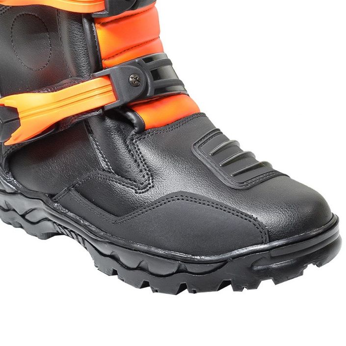 Bottes cross enfant orange Xtrm - Photo n°3