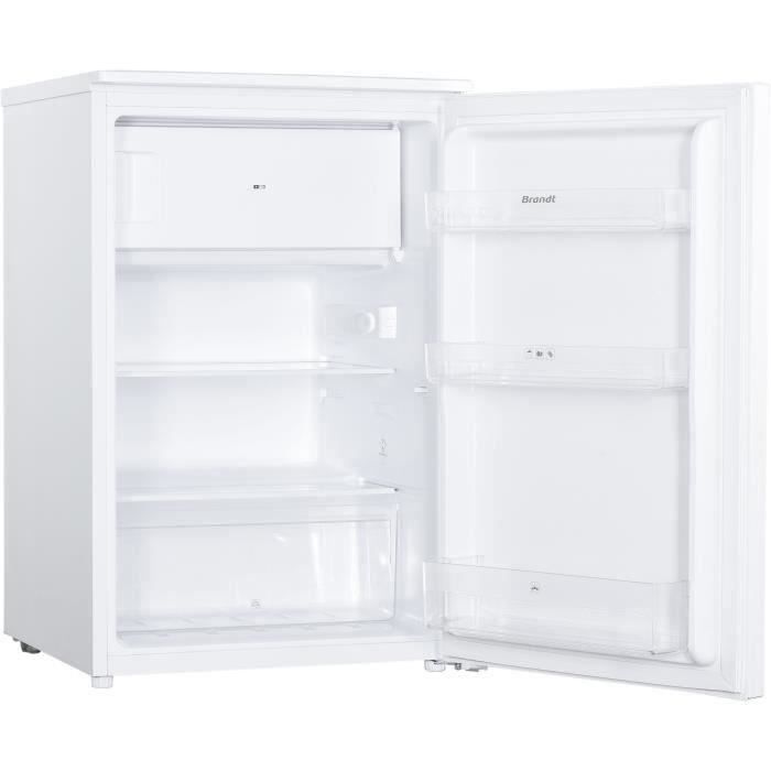 BRANDT BST514FSW - Réfrigérateur Table Top - 116 L (102L + 14L) - Froid statique - L 50 x H 85 cm - Blanc - Photo n°2