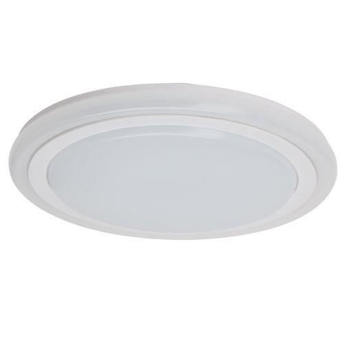 BRILLANT Plafonnier Tizian - Métal - LED 22W - Blanc plastique - Photo n°1