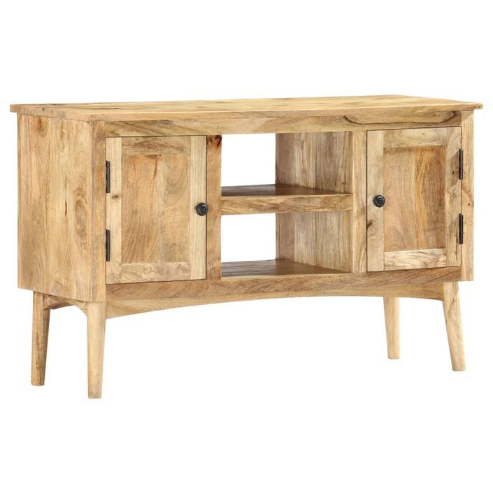 Buffet 100x35x60 cm Bois de manguier massif - Photo n°6