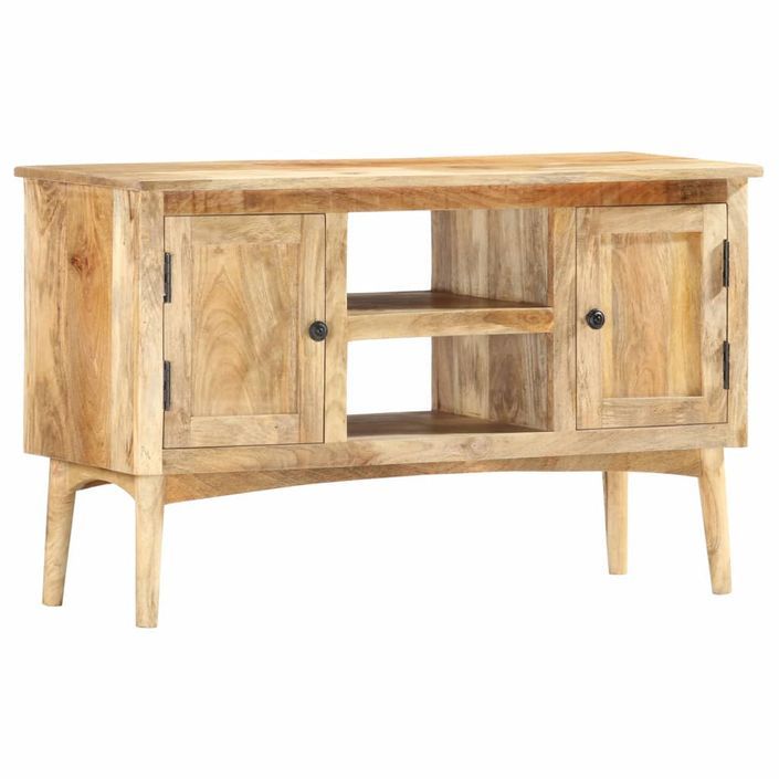 Buffet 100x35x60 cm Bois de manguier massif - Photo n°8