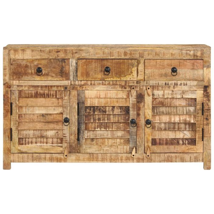 Buffet 110x30x65 cm Bois massif de manguier - Photo n°3