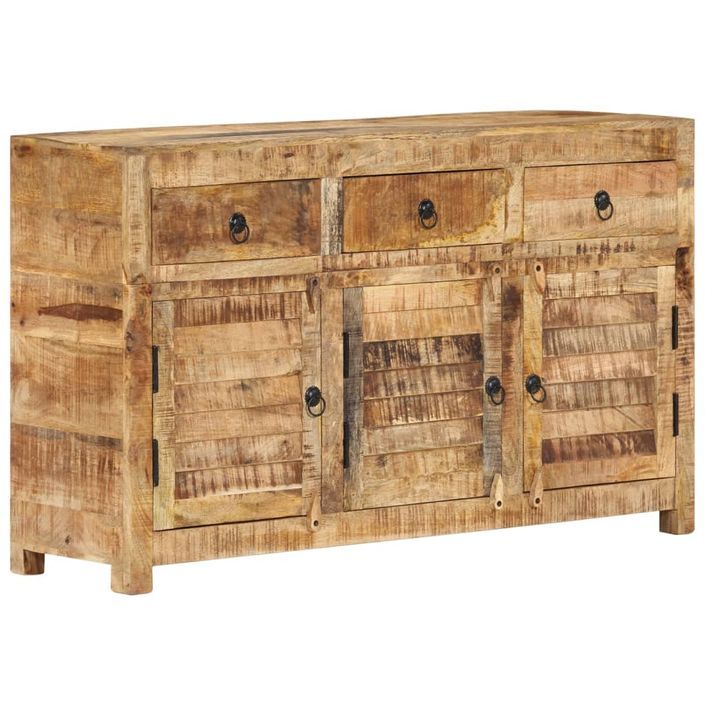 Buffet 110x30x65 cm Bois massif de manguier - Photo n°11