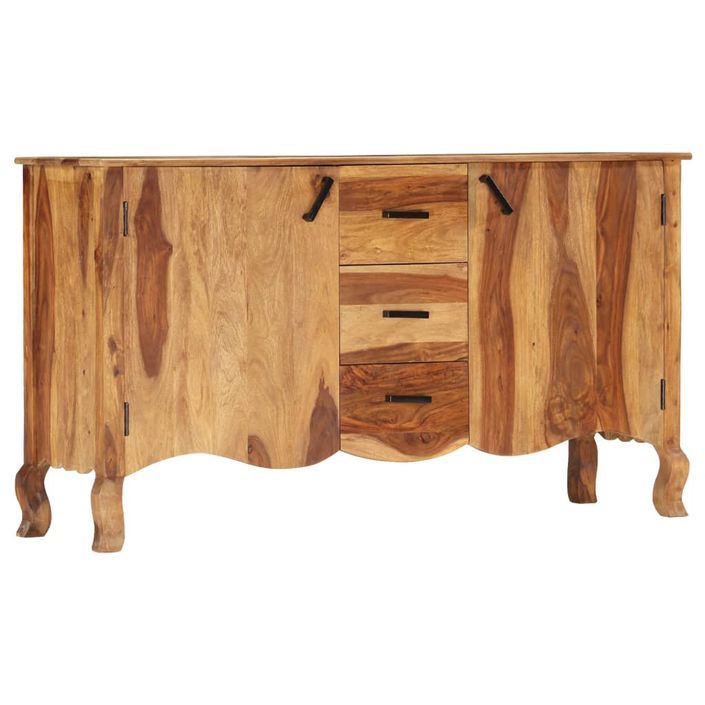 Buffet 145x40x80 cm Bois solide - Photo n°1