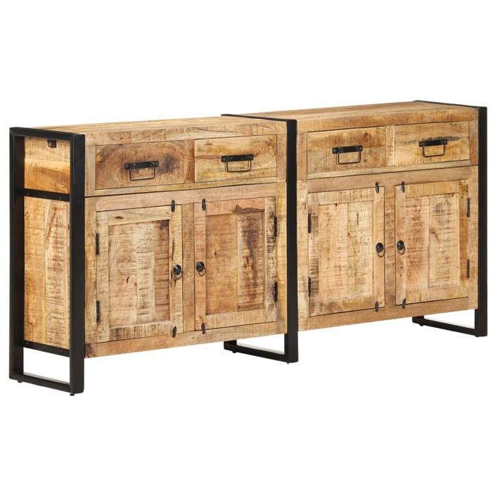 Buffet 172x35x80 cm Bois de manguier massif - Photo n°1