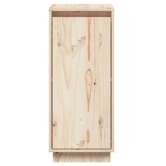 Buffet 31,5x34x75 cm Bois massif de pin - Photo n°5