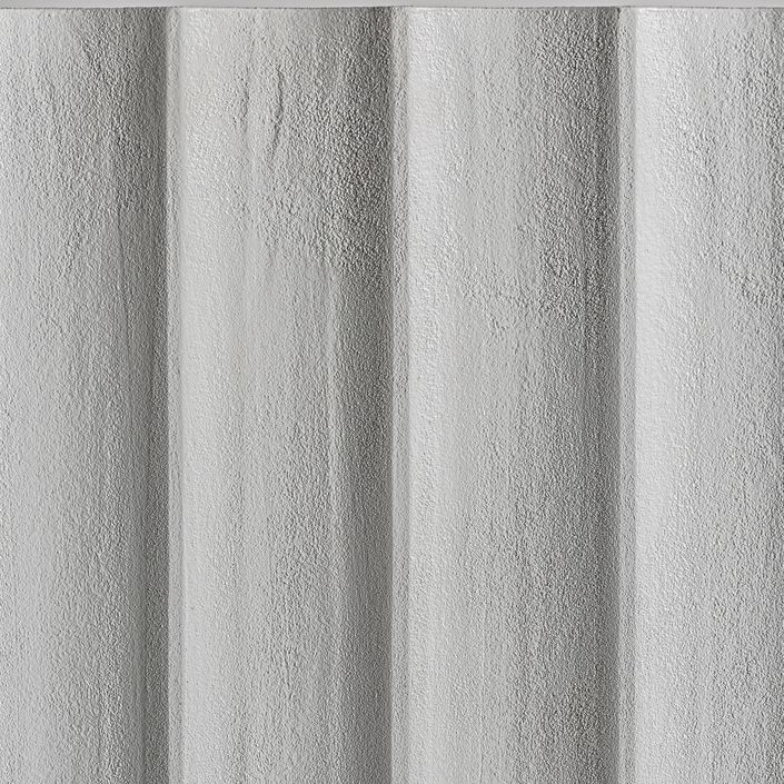Buffet 4 portes ciment blanc Klikey 180 cm - Photo n°5