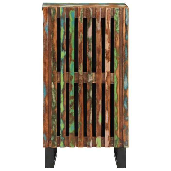 Buffet 40x34x75 cm bois d'acacia massif - Photo n°3