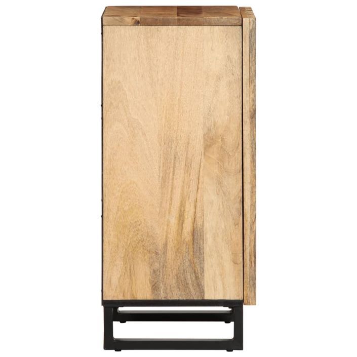 Buffet 40x34x75 cm bois de manguier massif brut - Photo n°4