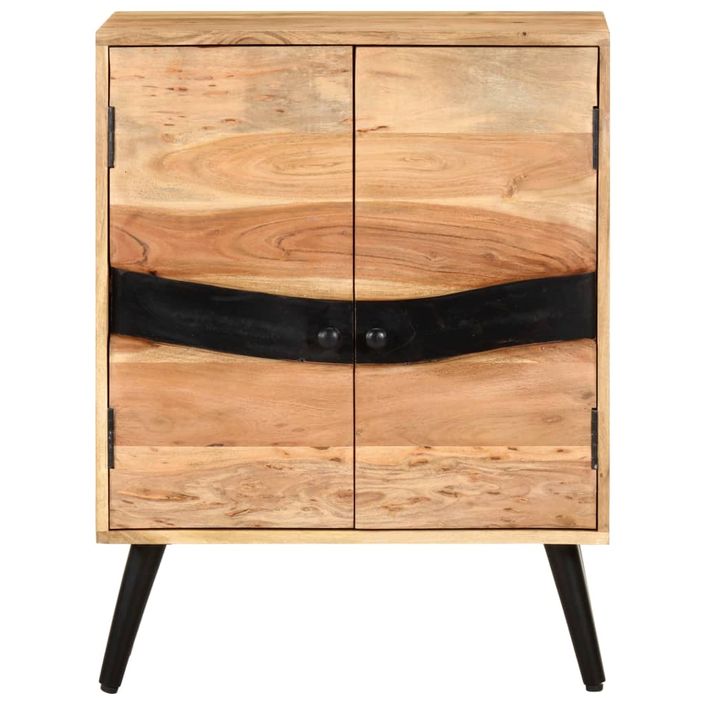 Buffet 57x34x75 cm Bois d'acacia massif - Photo n°4