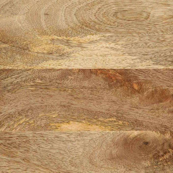 Buffet 60x33,5x75 cm bois de manguier brut massif - Photo n°10