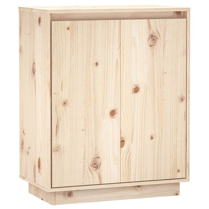 Buffet 60x34x75 cm Bois massif de pin 2 - Photo n°1