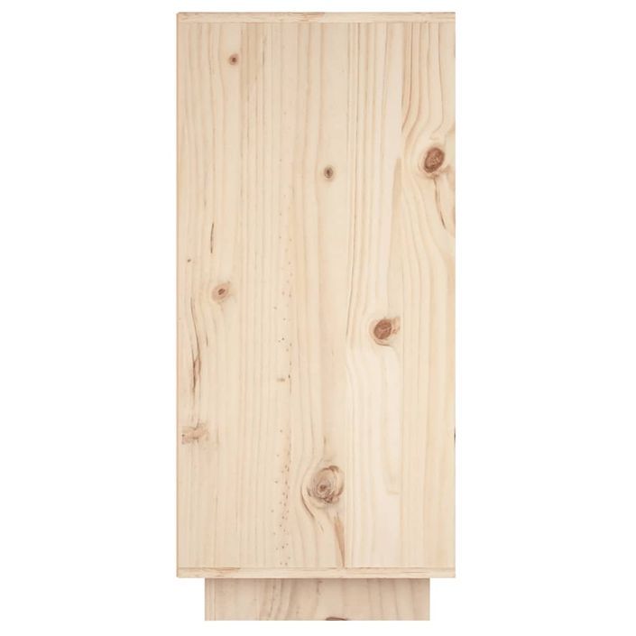 Buffet 60x34x75 cm Bois massif de pin 2 - Photo n°7