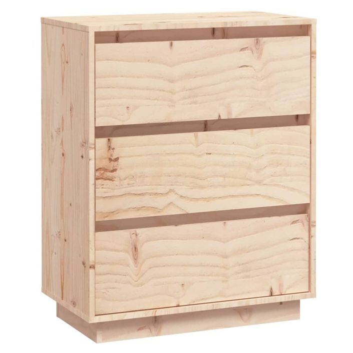 Buffet 60x34x75 cm Bois massif de pin - Photo n°1