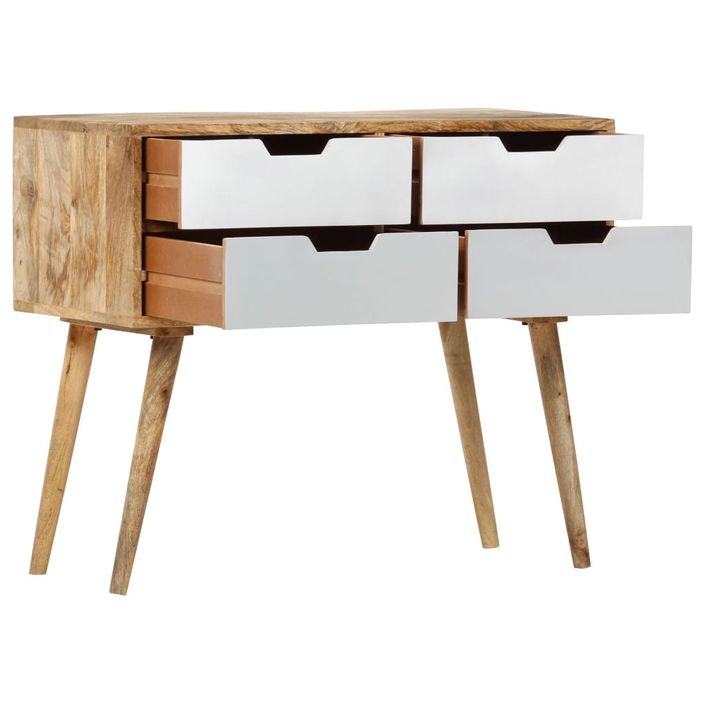 Buffet 85 x 40 x 71 cm Bois de manguier massif - Photo n°2