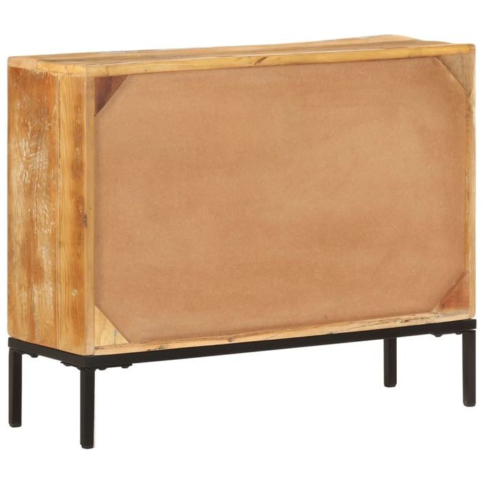 Buffet 88x30x73 cm Bois de récupération solide - Photo n°8