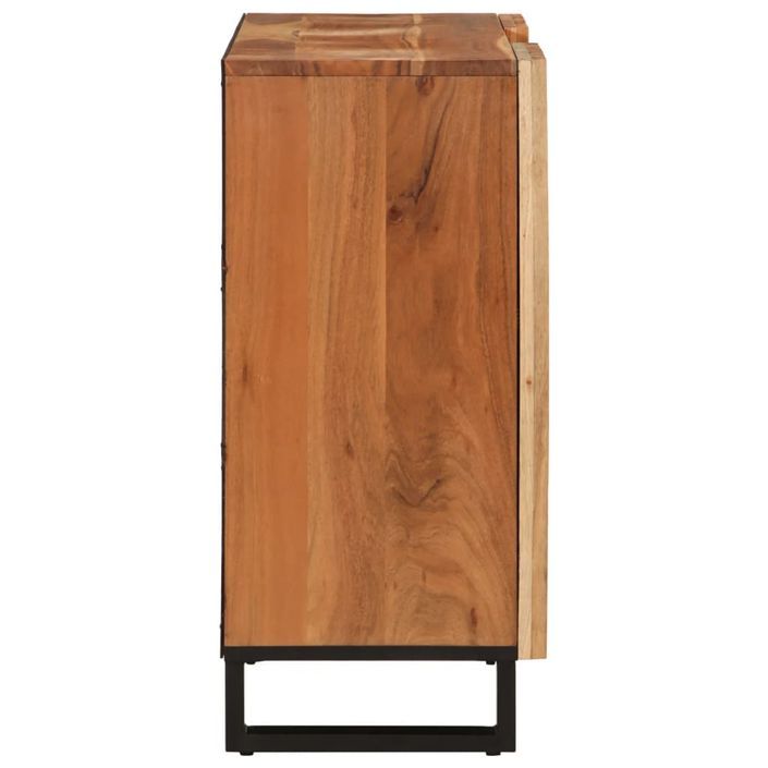 Buffet 90x34x75 cm bois d'acacia massif - Photo n°3