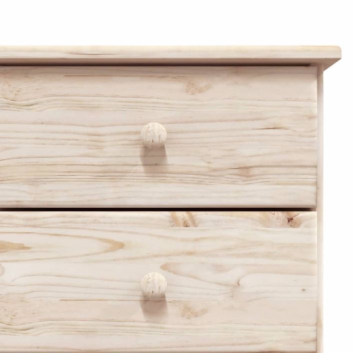 Buffet ALTA 112x35x73 cm bois massif de pin - Photo n°7