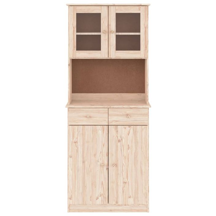 Buffet ALTA 77x35x188 cm bois massif de pin - Photo n°3