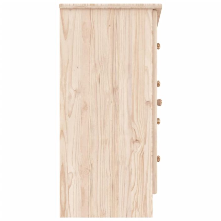 Buffet ALTA 77x35x73 cm bois massif de pin - Photo n°5