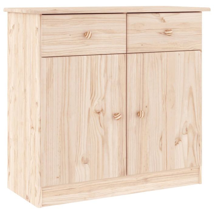 Buffet ALTA 77x35x73 cm bois massif de pin - Photo n°1