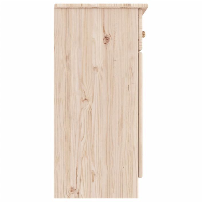 Buffet ALTA 77x35x73 cm bois massif de pin - Photo n°5