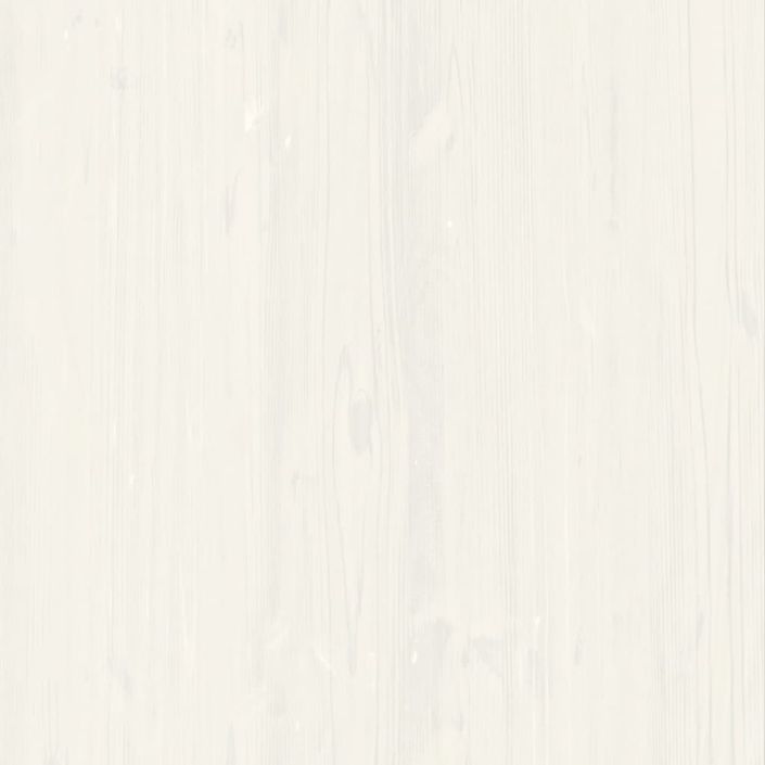 Buffet avec tiroirs VIGO 113x40x75 cm blanc bois massif de pin - Photo n°8