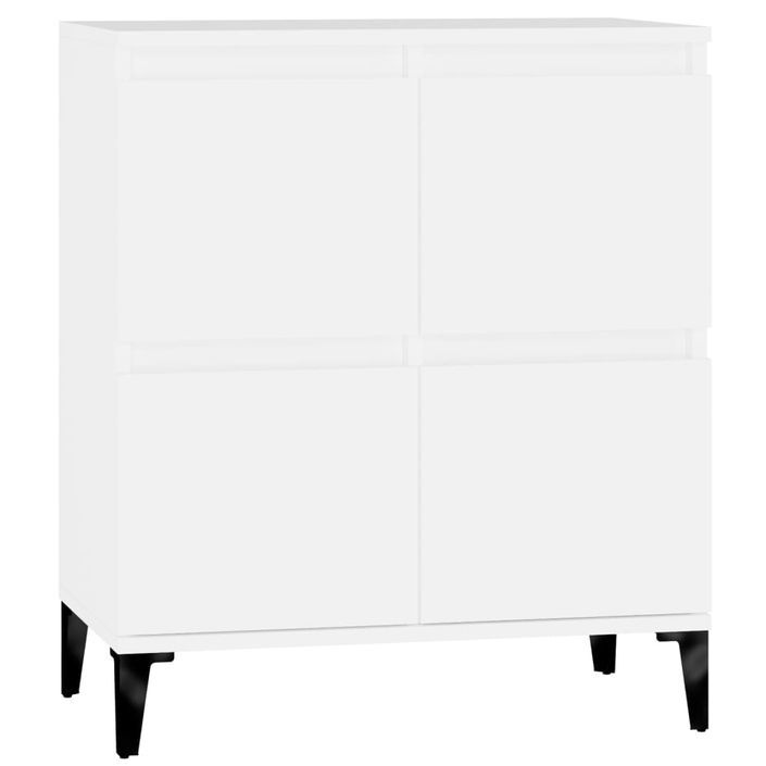 Buffet Blanc 60x35x70 cm Bois d'ingénierie - Photo n°1