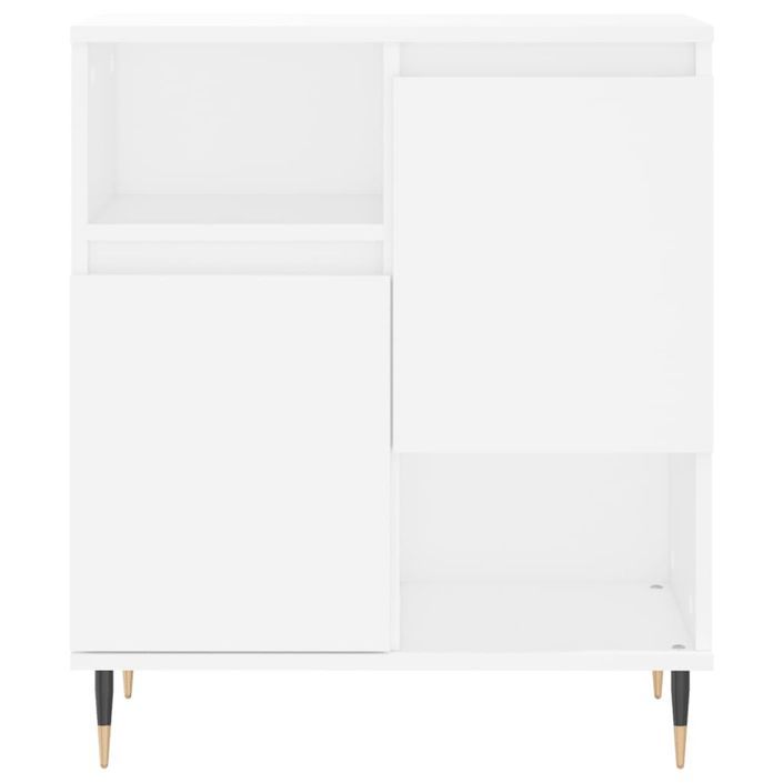 Buffet Blanc 60x35x70 cm Bois d'ingénierie - Photo n°5