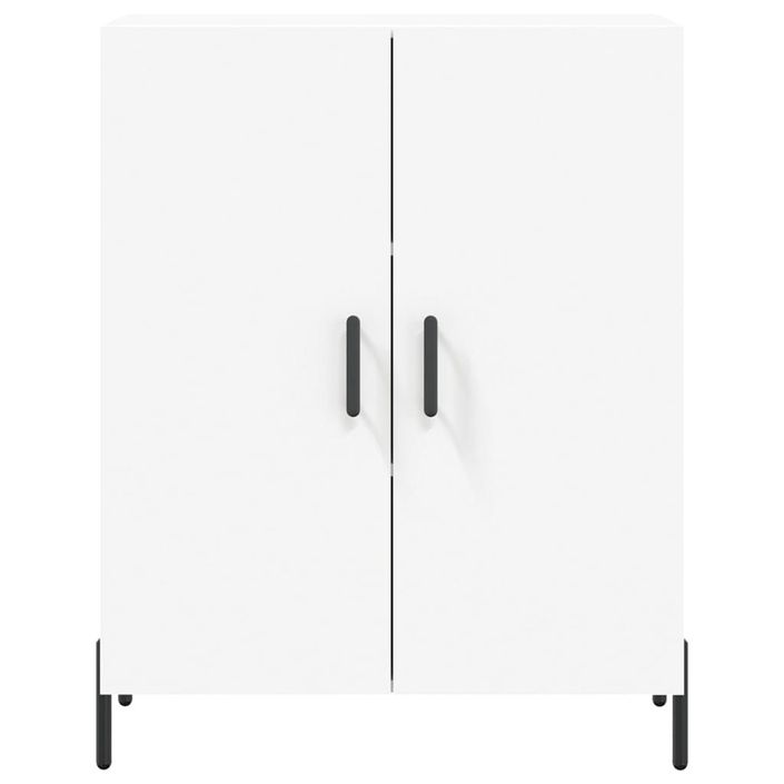 Buffet blanc 69,5x34x90 cm bois d'ingénierie - Photo n°5