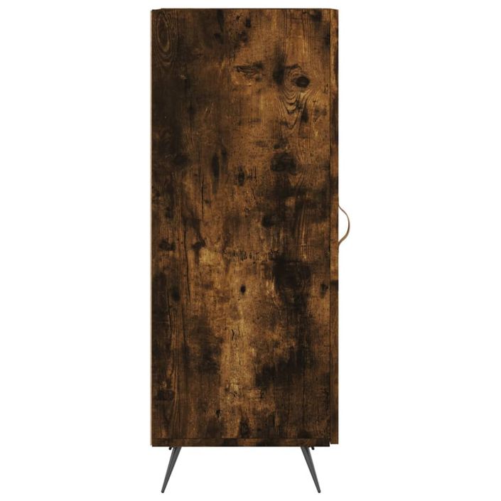 Buffet Chêne fumé 34,5x34x90 cm Bois d'ingénierie - Photo n°7