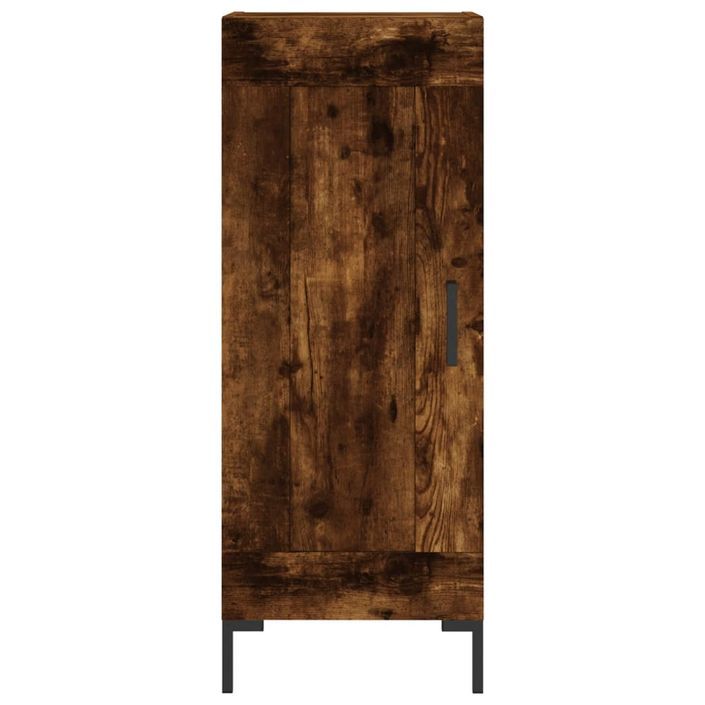 Buffet Chêne fumé 34,5x34x90 cm Bois d'ingénierie - Photo n°4