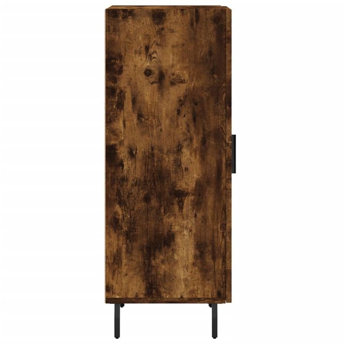 Buffet Chêne fumé 34,5x34x90 cm Bois d'ingénierie - Photo n°7