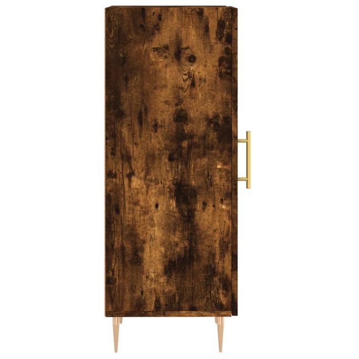 Buffet Chêne fumé 34,5x34x90 cm Bois d'ingénierie - Photo n°7